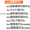 auの保険とローンが4月開始。セット割もあり