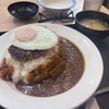 創業ビーフカレー対決の答え合わせ！！松屋ハンバーグ創業ビーフカレー特盛にソーセージエッグトッピングというカロリーの暴挙！！