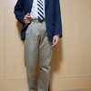 【ニットタイ】私服用のネクタイを持っていない人はちょっとだけ損している【レップタイ】