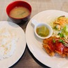 コーヒー アキ（AKI）｜お花茶屋｜チキンカツ＆トマトソース定食、ドリンク2杯無料