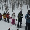 カルルス氷筍スノーシューハイク