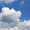 暑くて、その後雷雨の夏の日でした