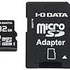 I-O DATA microSDカード 32GB UHS-I/Class10対応 Nintendo Switch動作確認済 耐X線 変換アダプター付 EX-MSDU1/32G