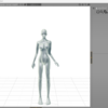 クリップスタジオ3D人形と素材ヘッドの合体①