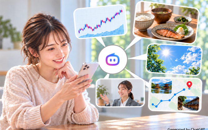 おでかけの計画も投資情報の収集も、専門AIが “頼れる相棒” に。毎日をもっと便利にするAIエージェント「Agent i」