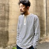 【販売スケジュール＆着用コーデ写真のお知らせ】コラボアイテムのヘンリーネックカットソー