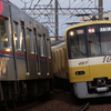 【京成撮影記】立石カーブ特攻記。京成押上線の愉快な面々。京急車多数(イエローハッピートレインも)。