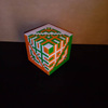 ルービックキューブで模様を作りました！　Rubik's Cube art design