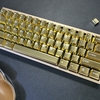 Awekeys Full Metal Keycap Set Gold - 魅力溢れる金属製キーキャップ -