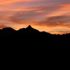 2018大滝山交流登山。北アルプスの圧倒的な夕焼けと星空。