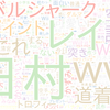 　Twitterキーワード[#乃木坂工事中]　06/22_01:05から60分のつぶやき雲