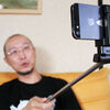 伸ばして自撮り！「Wireless Shutter monopod」