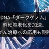 宇宙でDNA「ダークゲノム」覚醒！幹細胞老化を加速、がん治療への応用も期待