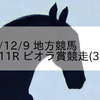 2023/12/9 地方競馬 大井競馬 11R ビオラ賞競走(3上)OP
