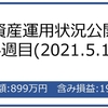 資産運用状況公開(34週目)