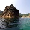 浦富海岸にさようなら_山陰の浦富海岸でシュノーケリングその6