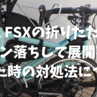 Tyrell FSXの折りたたみ方＆チェーン落ちして展開不能になる原因と直し方