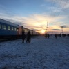 シベリア鉄道で日の出を見に行く
