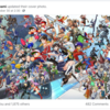 Facebook の Konami のトップ画像が歴代キャラ画像に変更