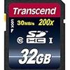 Transcend SDHCカード Class10 32GB