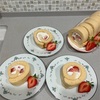 元旦シュトーレンとロールケーキ