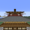 minecraft season6 part101 法隆寺五重塔　part15　二重目に取り掛かります