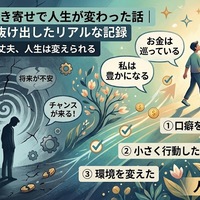 【体験談】引き寄せで人生が変わった話｜どん底から抜け出したリアルな記録