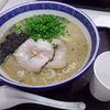 ＜蔵出し画像＞東京タワーのフードコート『宇明家』さんで、とんこつラーメン!!