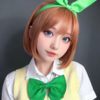 【Stable Diffusion】try to make a cosplay image of Yotsuba Nakano with Diffusers and lora files