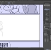 CLIP STUDIOで下描きレイヤーを使って画像出力で下描きを出力しない