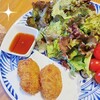 71個のコロッケをお揚げになった、農園長のおくさま✨🥔(・Θ・)