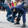 令和2年　京都府警察年頭視閲式　2020