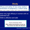 超早期医学的妊娠終了の有効性と安全性：コホート研究