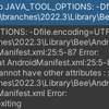 AndroidManifest.xml: annotated with 'tools:node="removeAll"' cannot have other attributes : xmlns:toolsの修正方法【Unity】