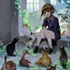 お～！！宙を舞うニャンコ