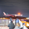 成田空港定点観測　2025-1-2 夜