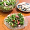低気圧の影響？目の不調のため休息。夫の作った晩ごはんと美味しかったおやつ。