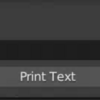 Blenderでテキストフィールドを作成し、入力した文字をコンソールに出力するシンプルなアドオンを作成する