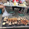 BBQでストレス発散??