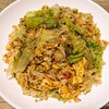 減塩カニカマとレタスのチャーハン（塩分1.3g）