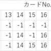 プログラマ脳を鍛える数学パズルQ3：カードを裏返せを解いてみた