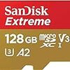 【 サンディスク 正規品 】 microSD 128GB UHS-I U3 V30 書込最大90MB/s Full HD & 4K SanDisk Extreme SDSQXAA-128G-GH3MA 新パッケージ