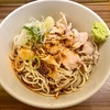 立ち食い蕎麦 酒処 稜（綾瀬）旨辛ラー油入り肉そば•冷
