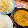 プーパッポンカレーと生野菜