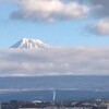 今朝の富士山