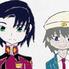アスラン&サブロー先輩とミュウレタスのイラスト！