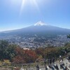 10月の天上山（カチカチ山）