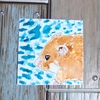 水彩画683枚目｢カヤネズミさんが行く｣