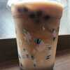 ローソン・アイスミルクティー+黒糖タピオカ