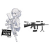 【リトルアーモリー】1/12『M16自動小銃 M16A4タイプ』プラモデル【トミーテック】より2020年2月発売予定♪